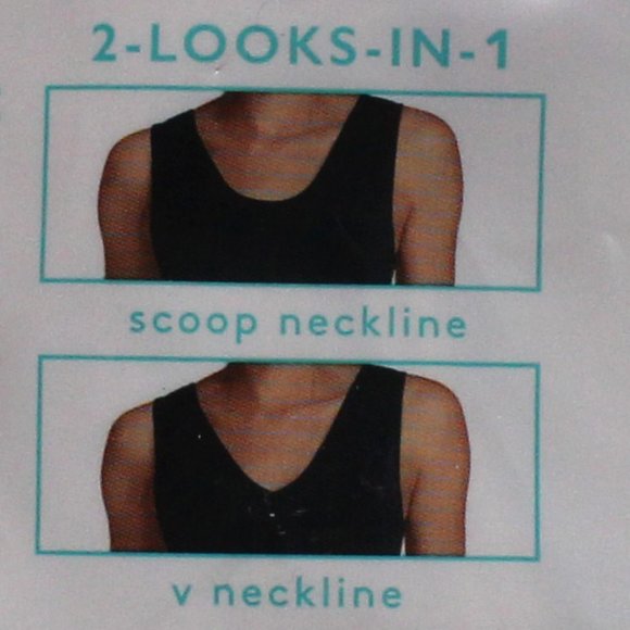 Radiant by Vanity Fair Women's Size Large Spin Tank Scoop or V-Neck Daywear - Picture 6 of 12